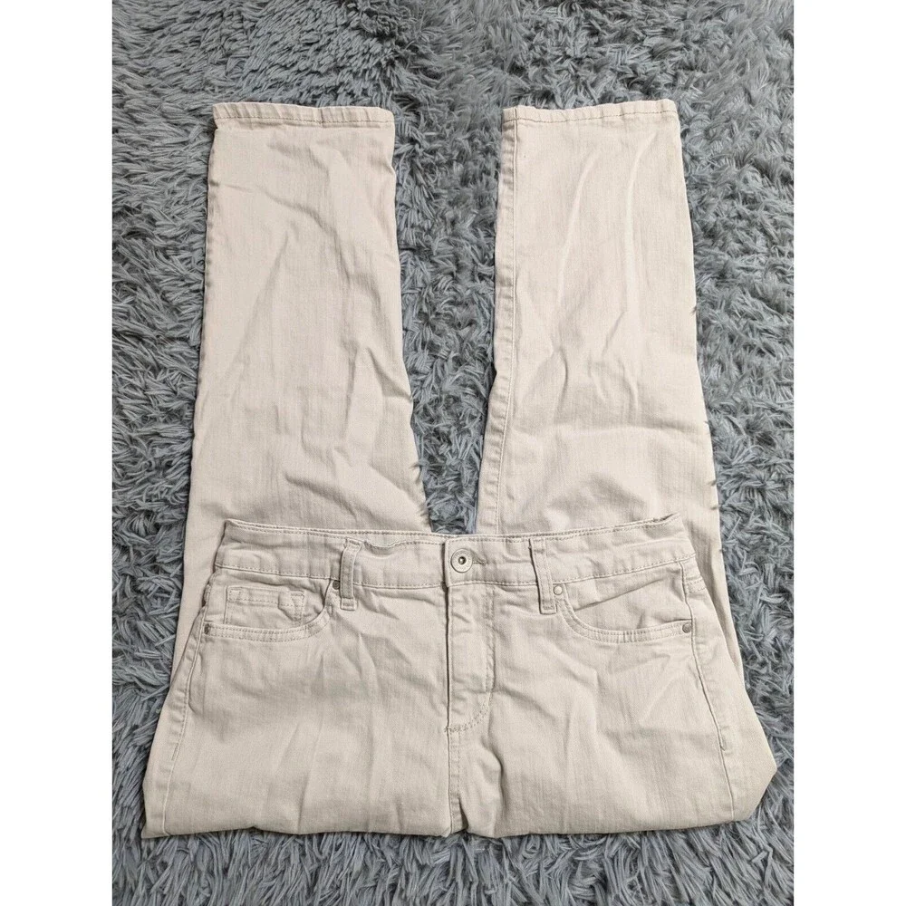 Bandolino Mandie Straight Jeans‎ Womens 12PS 12 Petite 12P Short Stretch 32x26